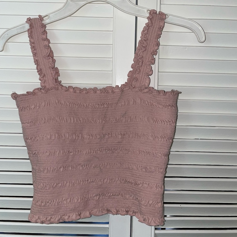 Pink tank top